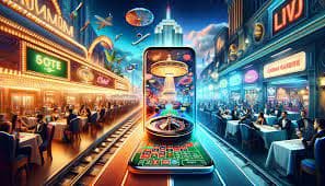 Antarmuka aplikasi mobile glory slot777 menampilkan meja roulette langsung dan menu navigasi bawah